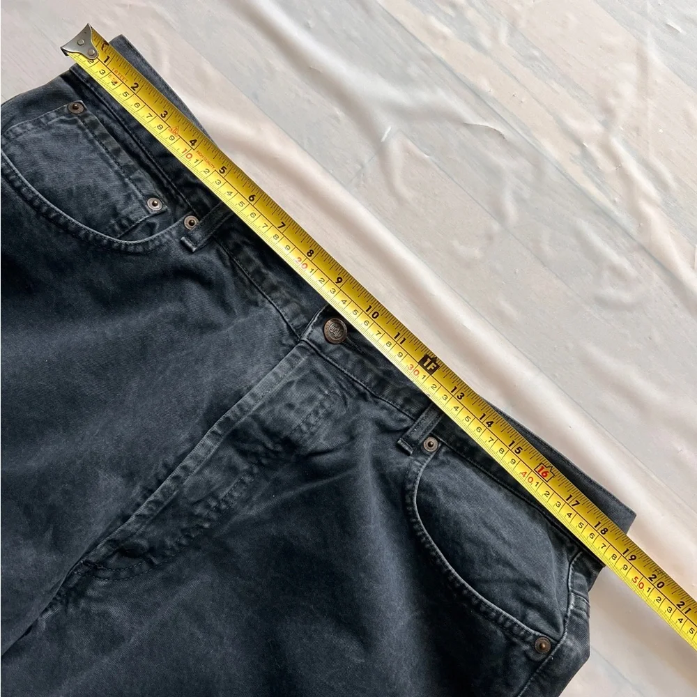 Marlboro Classic Jeans Vintage 90s denim buttons fly Grey Stone Wash W38 L34